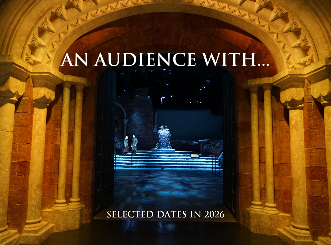 An audience with thumnail graphic